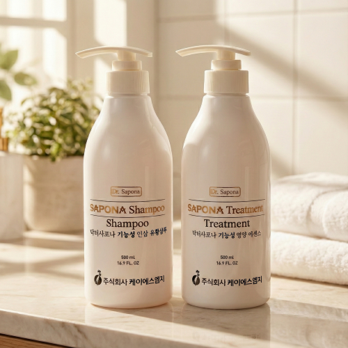 [오픈이벤트 3+1] 닥터 사포나 샴푸 &  트리트먼트 SET