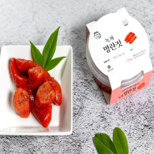 [자연다감] 녹차 명란젓 120g/250g/400g