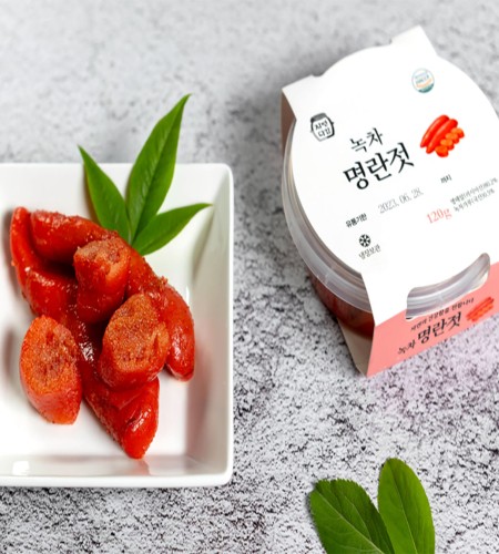 [자연다감] 녹차 명란젓 120g/250g/400g