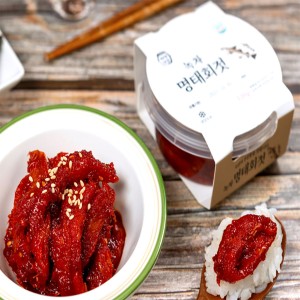 [자연다감] 녹차 명태회젓 120g/250g/400g