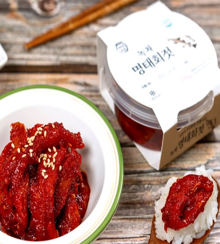 [자연다감] 녹차 명태회젓 120g/250g/400g