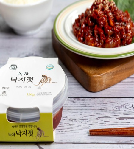 [자연다감] 녹차 낙지젓 120g/250g/400g