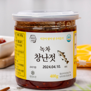 [자연다감] 녹차 창난젓 120g/250g/400g