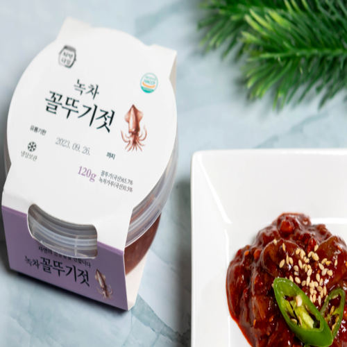 [자연다감] 녹차 꼴뚜기젓 120g/250g/400g